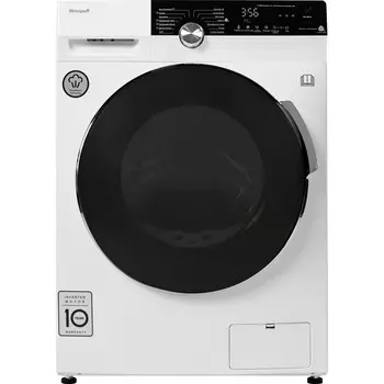 Стиральная машина Weissgauff WM 5649 DC Inverter Steam, класс A+++, 1400 об/мин, до 9 кг, белая 78
