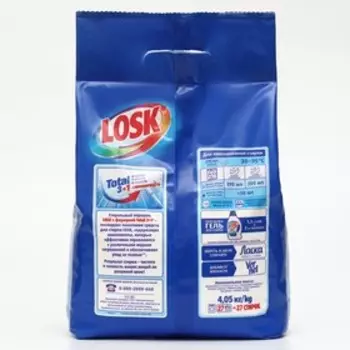 Стиральный порошок Losk «Горное озеро», автомат, 4,05 кг