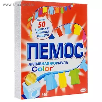 Стиральный порошок Пемос Color, автомат, 350 г