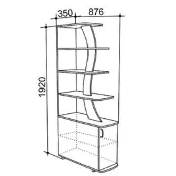 Стойка 5 Дуб млечный