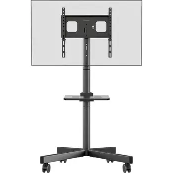 Стойка для телевизора Onkron TS1137 черный 23"-60" макс.45кг напольный мобильный