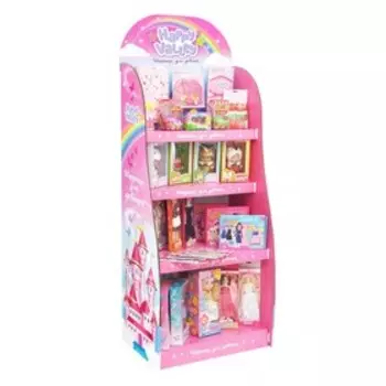 Стойка Happy Valley, 4 полки + 3 крючка