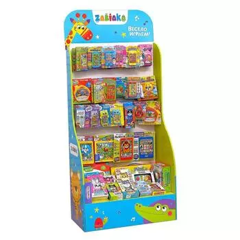 Стойка с наполнением TM ZABIAKA «Мои любимые игрушки», музыкальные развивающие игрушки, вариант 4