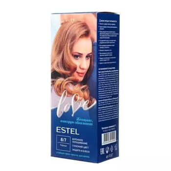 Стойкая крем-краска для волос ESTEL LOVE корица