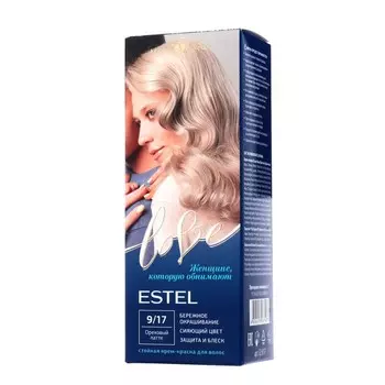 Стойкая крем-краска для волос ESTEL LOVE ореховый латте