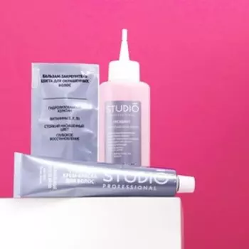 Стойкая крем краска для волос Studio Professional 6.45 Каштановый, 50 мл