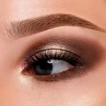 Стойкие глиттерные тени для глаз Glitter is new World, оттенок №1, бронзовый, 3 мл