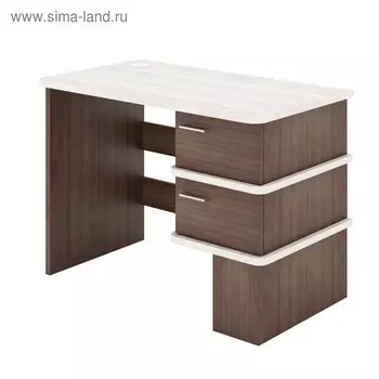 Стол, 1200 600 760 мм, цвет карамель / шамони