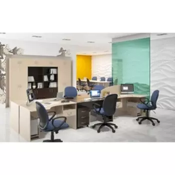 Стол эргономичный SIMPLE SET140-1(R), легно светлый, 1400х900х760 мм