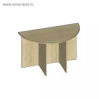 Стол брифинг П9.6, 1200х600х750 мм, клен