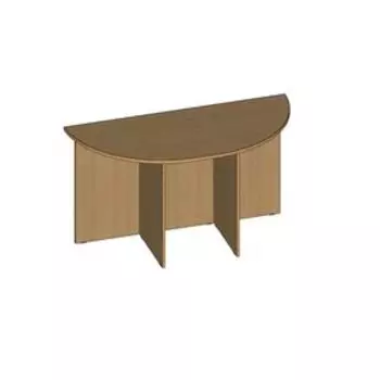 Стол брифинг П9.7, 1360 × 600 × 750 мм, бук светлый