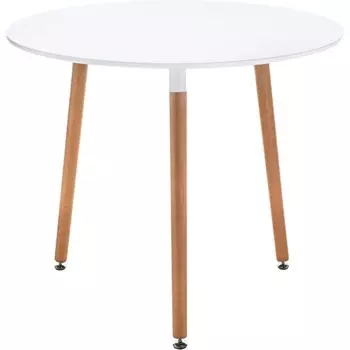 Стол деревянный Lorini массив бука, натуральный 90x90x73 см