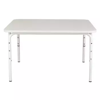 Стол детский растущий Фея «Мой малыш», группа 0-1, 700400(460)х700 мм, цвет белый/белый