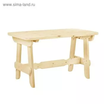 Стол к набору "Разбойник" 120 см, натуральная сосна