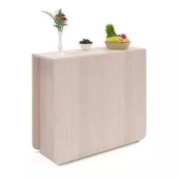 Стол-книжка, 295(1661) × 830 × 740 мм, цвет белёный дуб