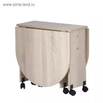 Стол-книжка журнальный Баско 250/1120х535х530 Дуб сонома