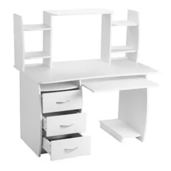 Стол рабочий большой «Клик Мебель», 12207001250 мм, цвет белый