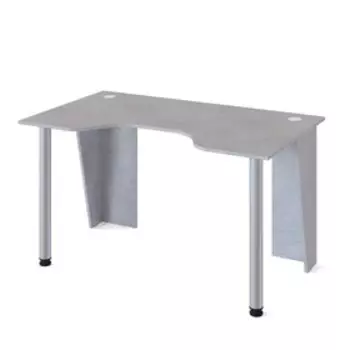 Стол компьютерный игровой «КСТ – 18», с металлическими опорами, 1350800750 мм, цвет бетон