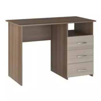 Стол компьютерный «Интел 3», 1100570750 мм, цвет ясень шимо тёмный / ясень шимо светлый