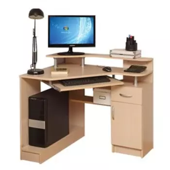 Стол компьютерный «Интел 5», 950800830 мм, цвет сосна карелия