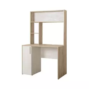 Стол компьютерный «Комфорт 12.72», 10006001654 мм, цвет дуб серый крафт/шёлковый камень