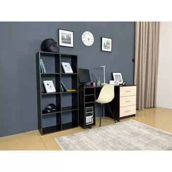 Стол компьютерный, на колёсиках, 900500800 мм, цвет венге