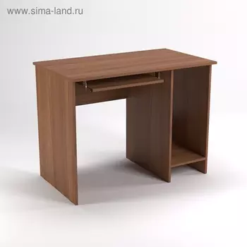 Стол компьютерный нишей СК11.7, 1100х680х750 мм, орех