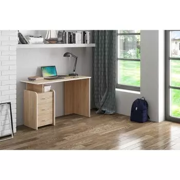 Стол компьютерный «ПКС 8», 1200500755 мм, цвет дуб сонома