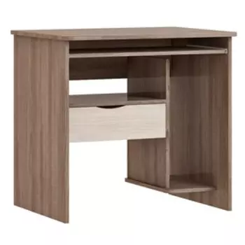 Стол компьютерный «Прайм 1», 800 600 760 мм, цвет ясень шимо светлый / шимо тёмный