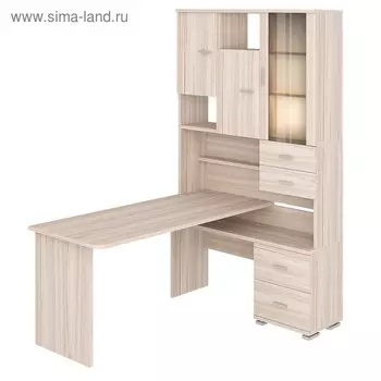 Стол компьютерный «СР 620/160», 1300 1600 2160 мм, правый, цвет карамель