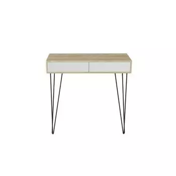 Стол-консоль «Телфорд», 900 350 875 мм, цвет дуб сонома / белый