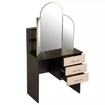 Стол туалетный «Клик Мебель. Бася», 1550850470 мм, цвет венге/дуб молочный