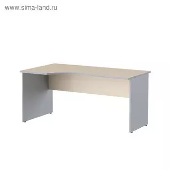 Стол криволинейный IMAGO СА-1Л, клён/металлик