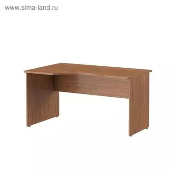 Стол криволинейный IMAGO «СА – 2Л», 1400720(900)755 мм, цвет орех
