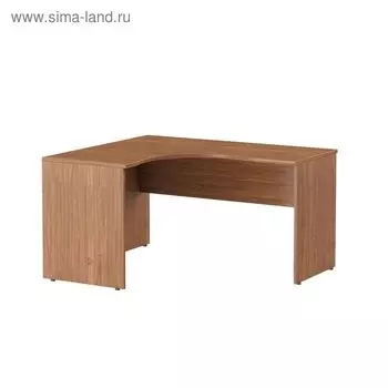 Стол криволинейный IMAGO «СА – 3Л», 1400600(1200)755 мм, цвет орех