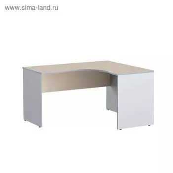 Стол криволинейный IMAGO СА-3Пр, клён/металлик