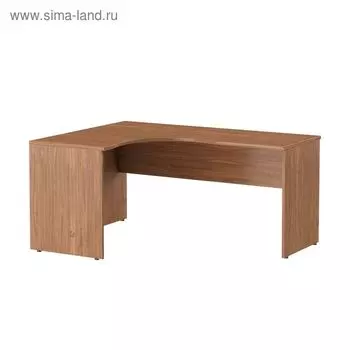 Стол криволинейный IMAGO «СА – 4Л», 1600600(1200)755 мм, цвет орех
