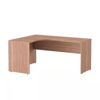 Стол криволинейный IMAGO «СА – 4Л», 1600600(1200)755 мм, цвет ясень шимо тёмный