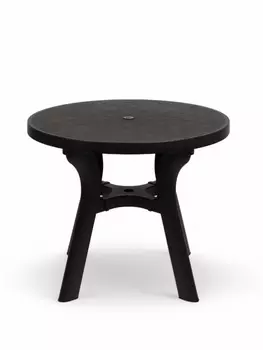 Стол круглый «Атлант», 909076.5 см, коричневый