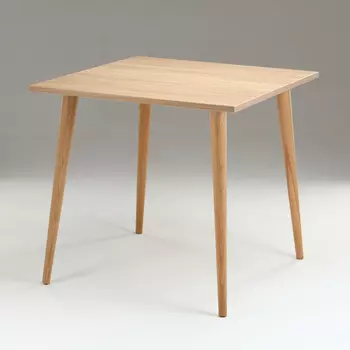 Стол кухонный квадратный, 800*800, дуб сонома