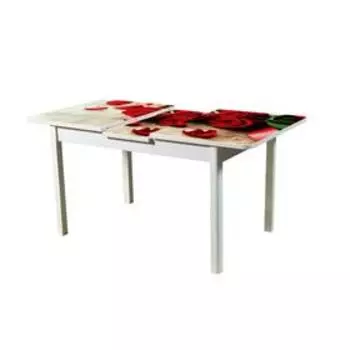 Стол "Люкс" раздвижной, 1200(1520)х800 мм, стекло, автоматический подъем, 245224078