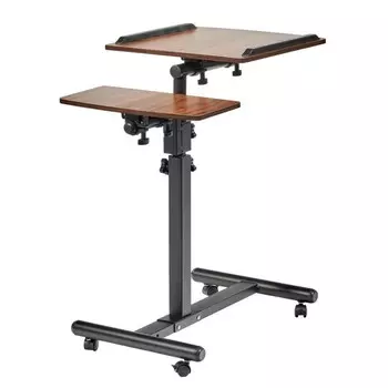 Стол многофункциональный Palma, 600 × 400 × 620(960) мм, цвет тёмное дерево / чёрный