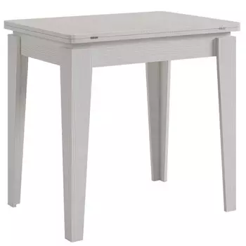 Стол обеденный раскладной «Фантазия», 800(1200)600(800)770(760) мм, цвет белый рамух