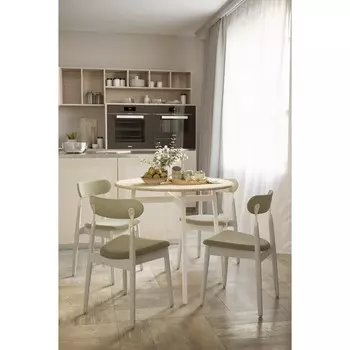 Стол обеденный «Медисон», 800 800 720 мм, опора металл, цвет дуб санремо