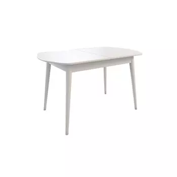 Стол обеденный раздвижной «Сальса», 1560750750 мм, цвет белый