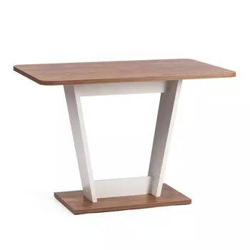 Стол обеденный TIBI ЛДСП, дуб канзас/пепел 68,6х110х75 см