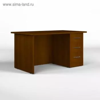 Стол письменный 1400*800*750 Орех экко