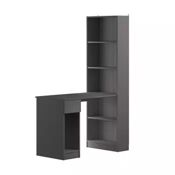 Стол письменный «Лайт 10.01», 11535821790 мм, цвет тёмно – серый