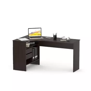 Стол письменный левый «СПм-25», 1450810740 мм, венге