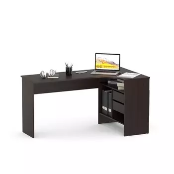 Стол письменный правый «СПм-25», 1450810740 мм, венге